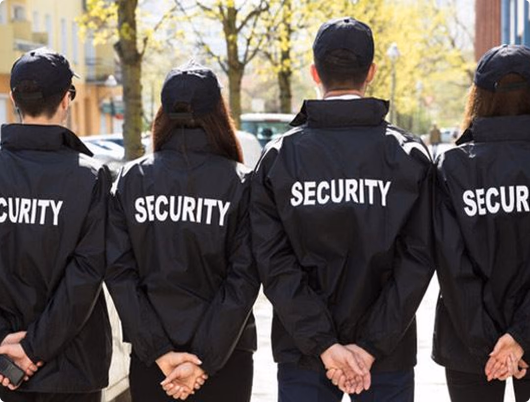 Stealth Watch security team in uniform