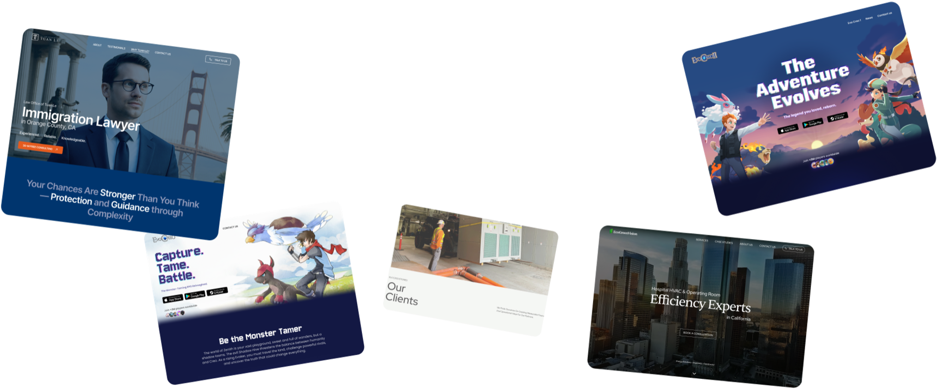 Web design samples